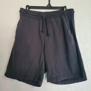 Free Planet Men's Small Black/Gray Sweat Shorts